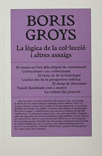 La lògica de la col·lecció i altres assaigs