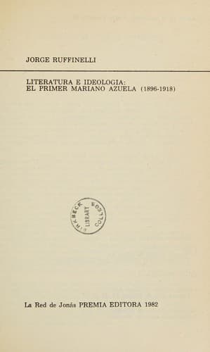 Literatura e ideología