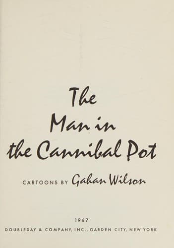 The man in the cannibal pot