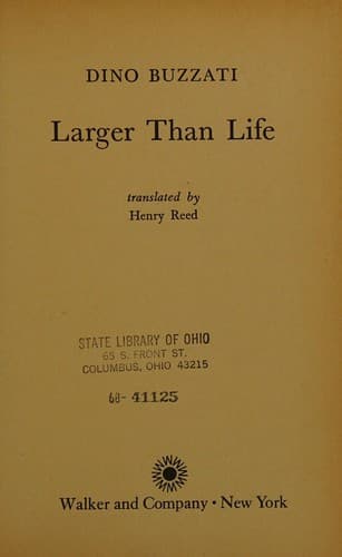 Larger than life
