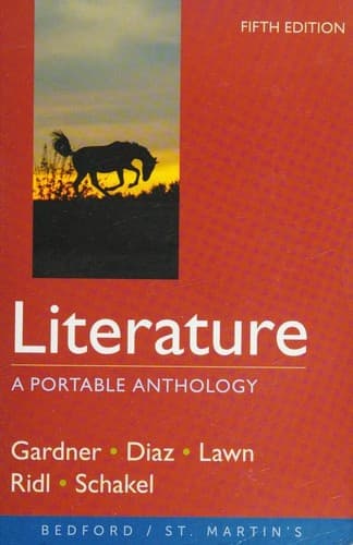 Literature, A Portable Anthology -- Fifth edition