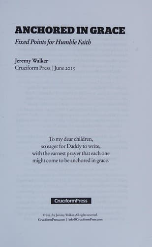 Anchored in Grace