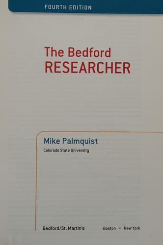 Bedford Researcher