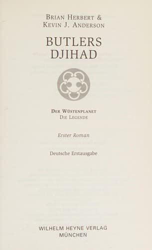 Butlers Djihad