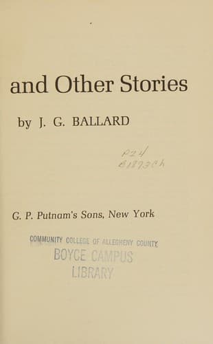 Chronopolis and Other Stories