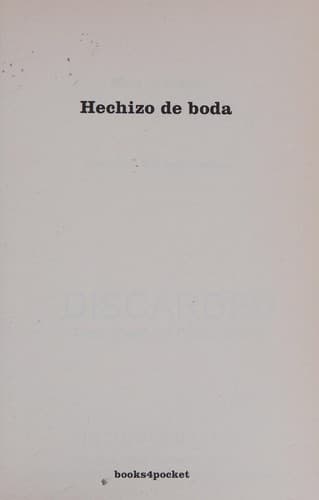 Hechizo De Boda (Spanish Edition)