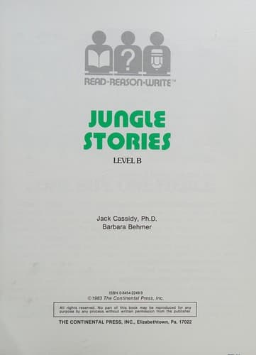 Jungle Stories (Level B2)