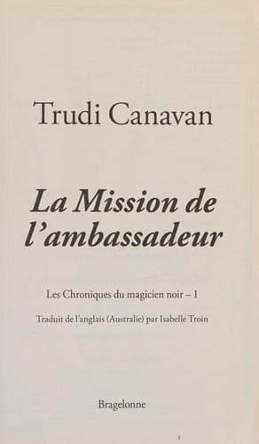 Les Chroniques du magicien noir, T1