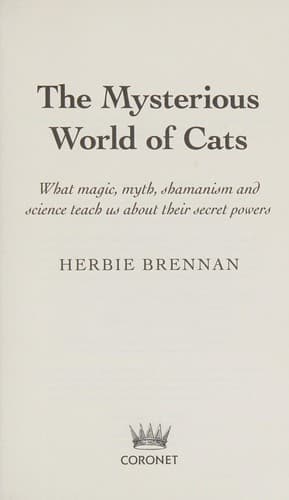 Mysterious World of Cats
