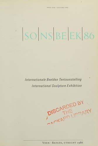Sonsbeek 86. Internationale Beelden Tentoonstelling / International Sculpture Exhibition.