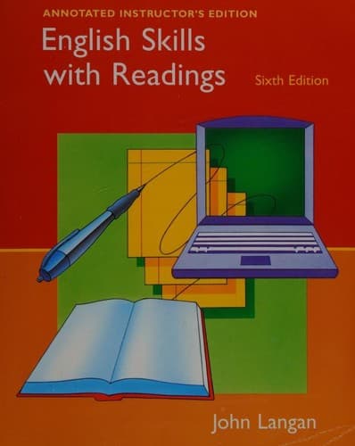 English skills with readings -- sixth edition