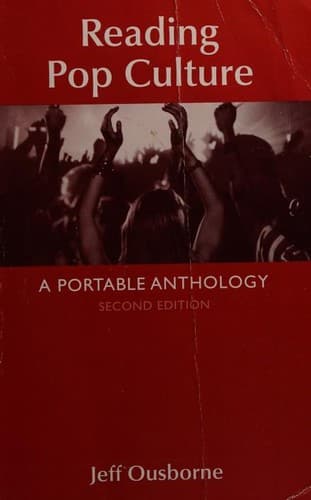 Reading Pop Culture -- second edition