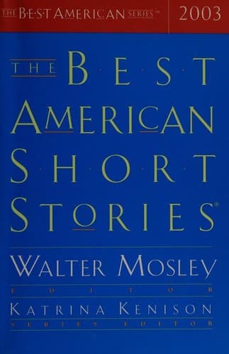 The Best American Short Stories 2003