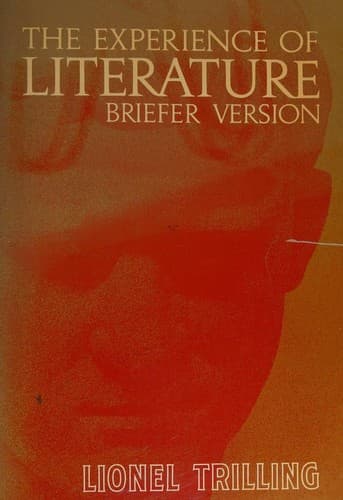 The experience of literature -- Briefer version