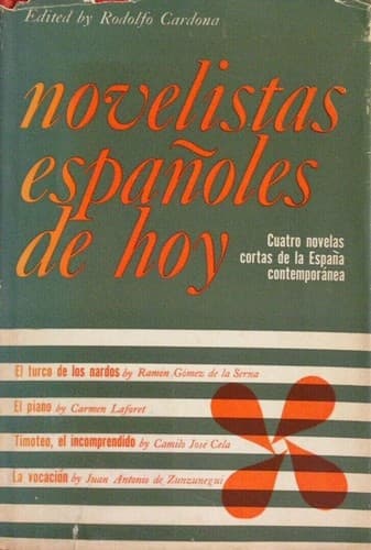 Novelistas españoles de hoy