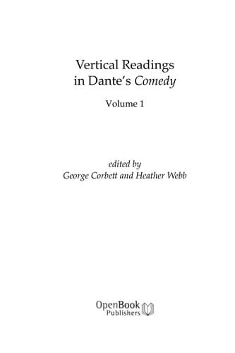 Vertical Readings in Dante's Comedy