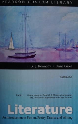 Introduction to Literature--FAMU Department of English & Modern Languages ENC 1102/1122 Supplemental Case Studies