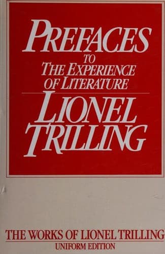 Prefaces to The experience of literature