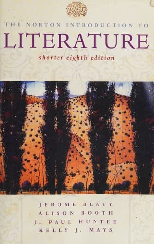 The Norton introduction to literature--shorter eighth edition