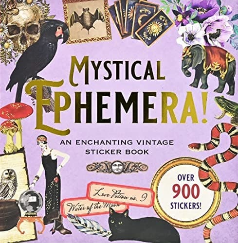 Mystical Ephemera! An Enchanting Vintage Sticker Book