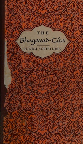 The Bhagavad Gita; a book of Hindu scriptures in the form of a dialogue between Prince Arjuna and the god Krishna. With decorations by Ruth McCrea - [Uniform Title
