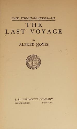 The Torch-Bearers--III The Last Voyage