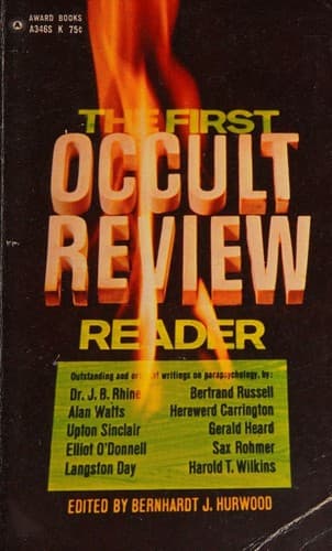 The first Occult review reader