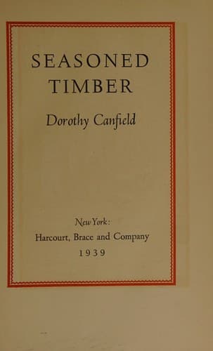 Seasoned Timber