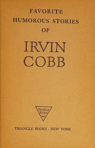 Favorite Humorous Stories of Irvin Cobb