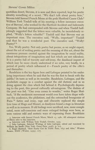 The comic spirit of Wallace Stevens