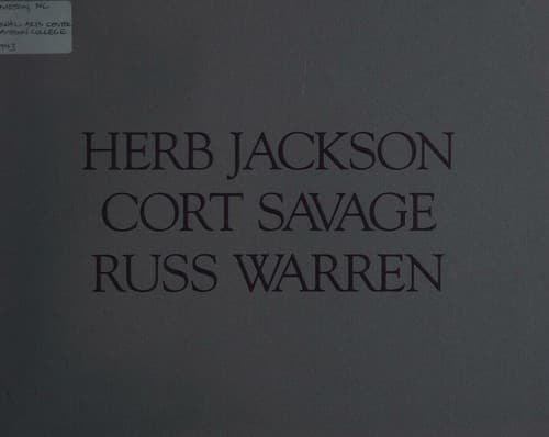 HERB JACKSON, CORT SAVAGE, RUSS WARREN