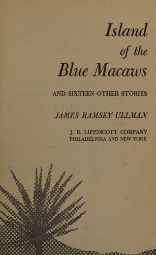 Island of the blue macaws,