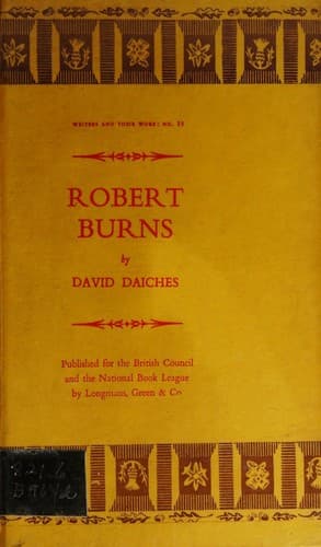 Robert Burns - Writers and Their Work No. 88