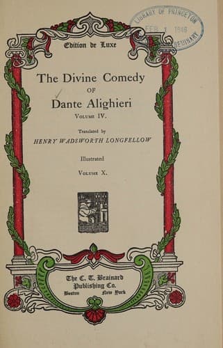 The divine comedy of Dante Alighieri