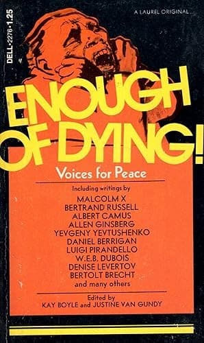 Enough of dying!