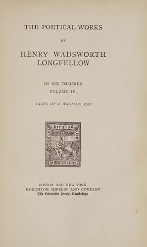 The works of Henry Wadsworth Longfellow