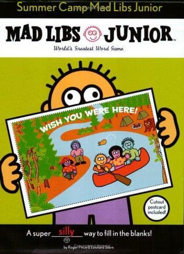 Summer Camp Mad Libs Junior