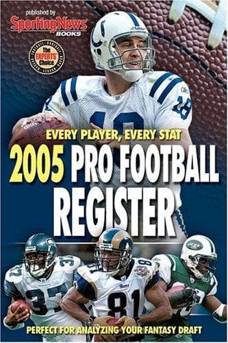 Pro Football Register 2005