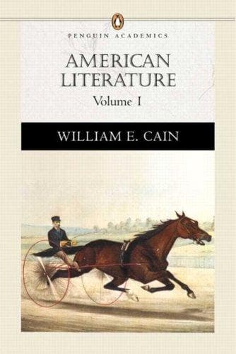 American Literature, Volume I