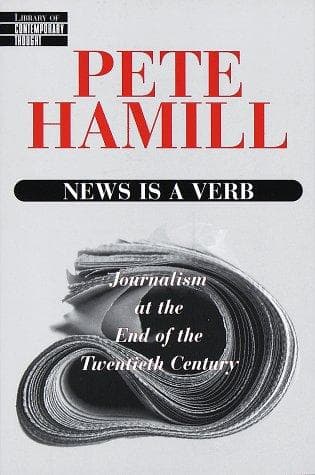 News is a verb