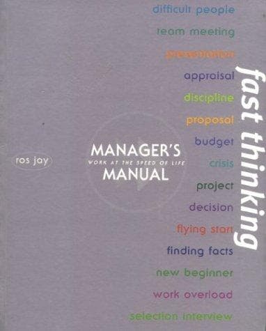 Manager's Manual (Thinking Fast)