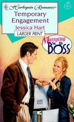 Temporary Engagement (Marrying The Boss) Larger Print