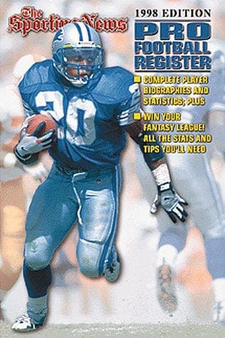 Pro Football Register 1998