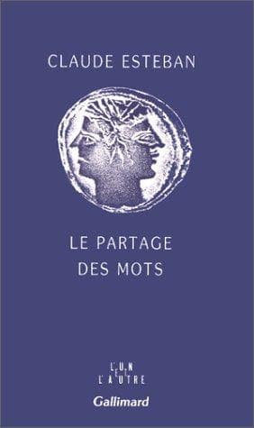 Le partage des mots