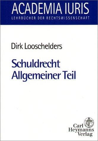Schuldrecht Allgemeiner Teil