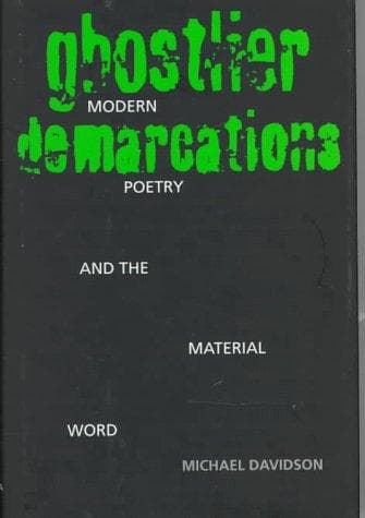 Ghostlier demarcations