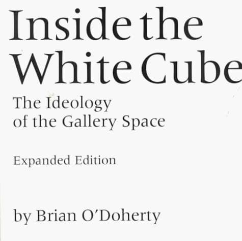 Inside the white cube