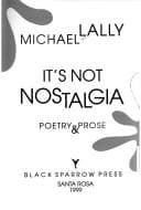 It's not nostalgia