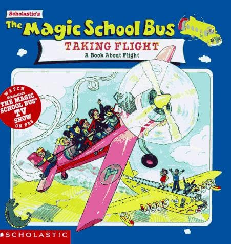 The Magic School Bus taking flight