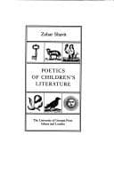 The Poetics of children's literature